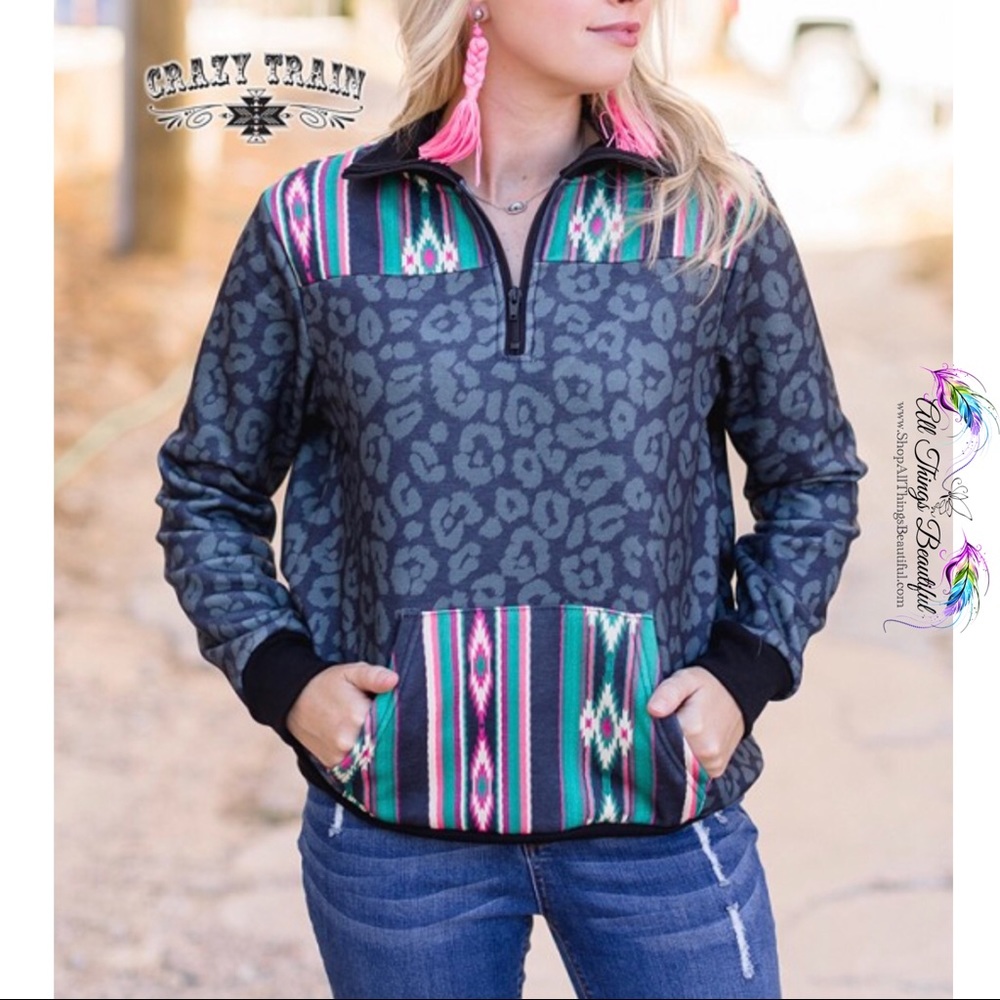 ⭐️Crazy Train Midnight Muscat Pullover⭐️